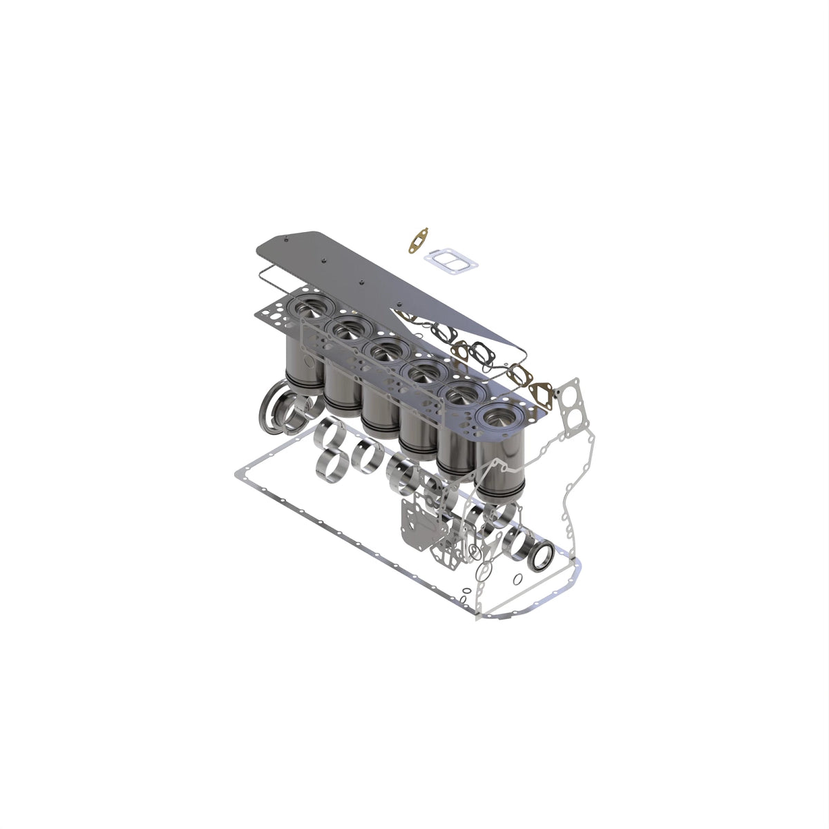 RE526974: Fits John Deere RE526974 Engine Overhaul Kit – Genuine OEM
