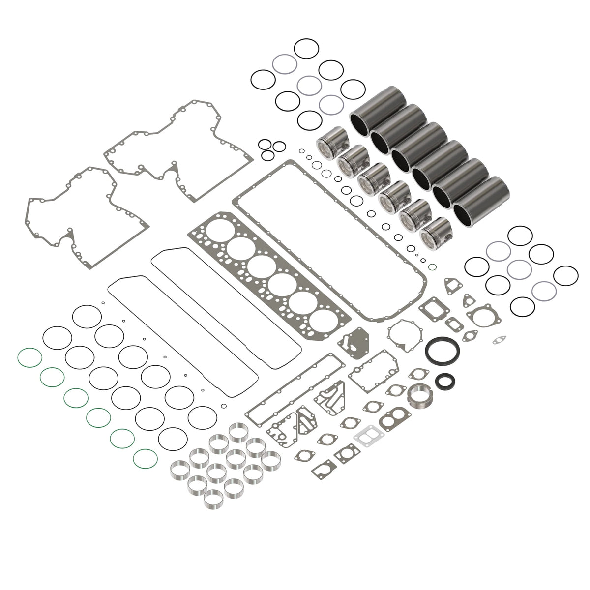 RE527834: Fits John Deere RE527834 Engine Overhaul Kit – Genuine OEM