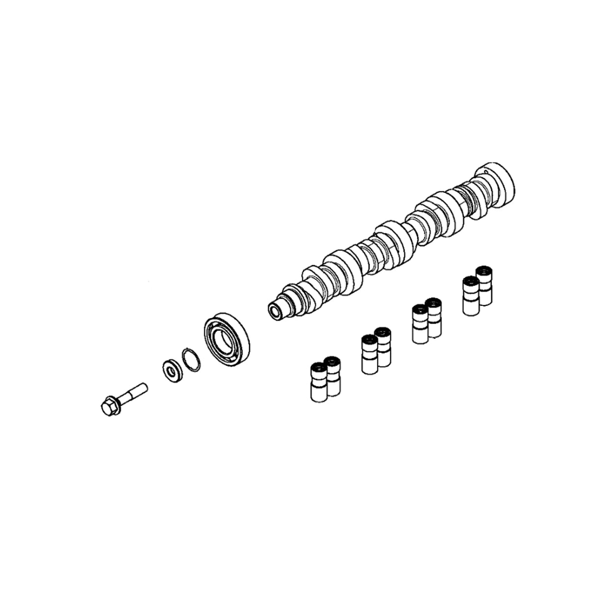 RE533933: Fits John Deere RE533933 Camshaft Kit – Genuine OEM