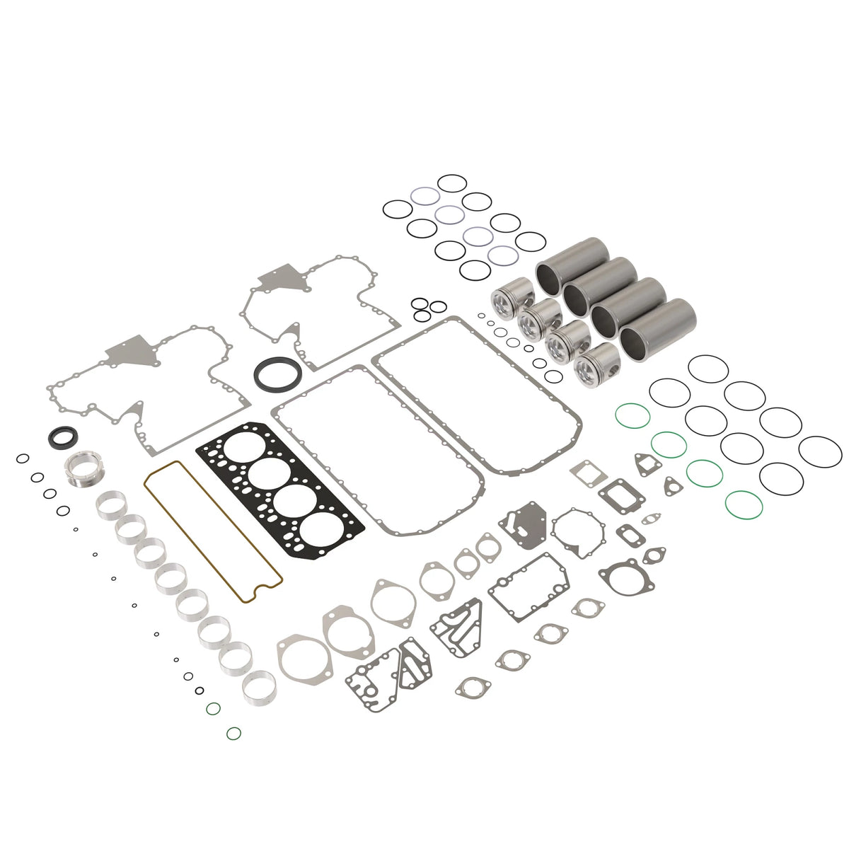 RE536157: Fits John Deere RE536157 Engine Overhaul Kit – Genuine OEM