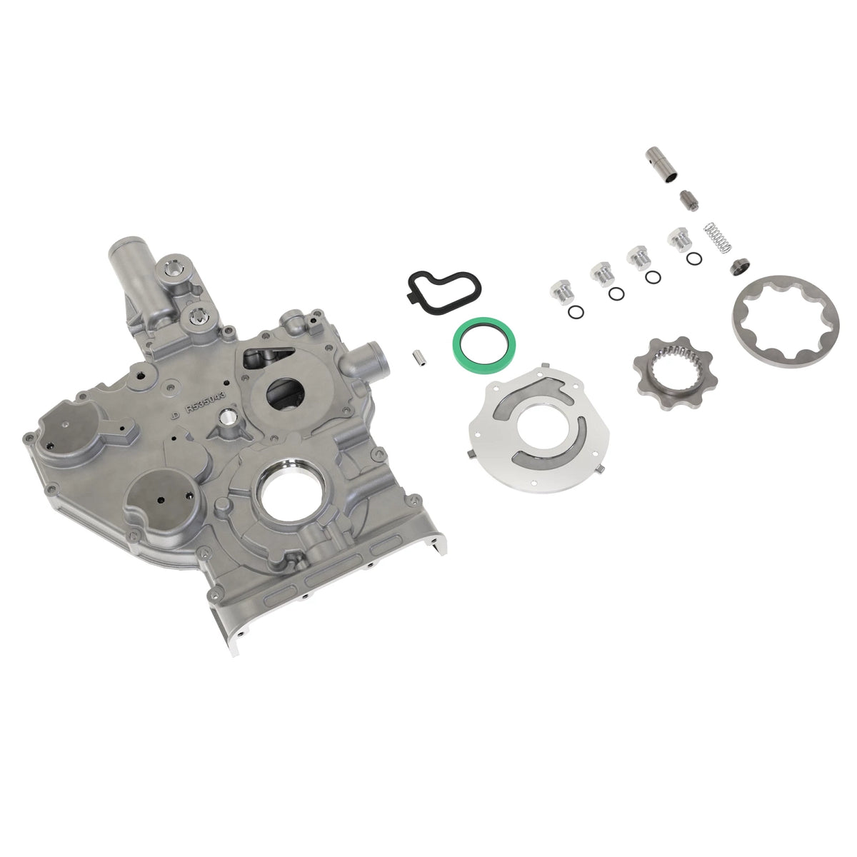 RE536427: Fits John Deere RE536427 Timing Gear Cover Kit – Genuine OEM