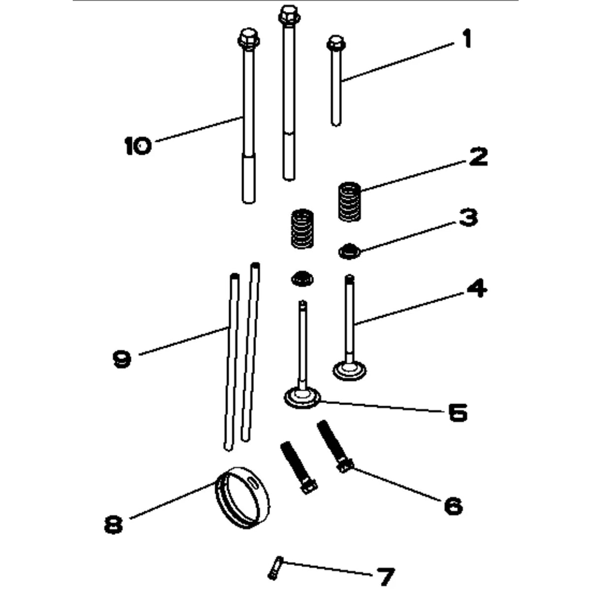 RE536436: Fits John Deere RE536436 Engine Overhaul Kit – Genuine OEM
