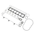 RE537388: Fits John Deere RE537388 Engine Cylinder Head Gasket Kit – Genuine OEM