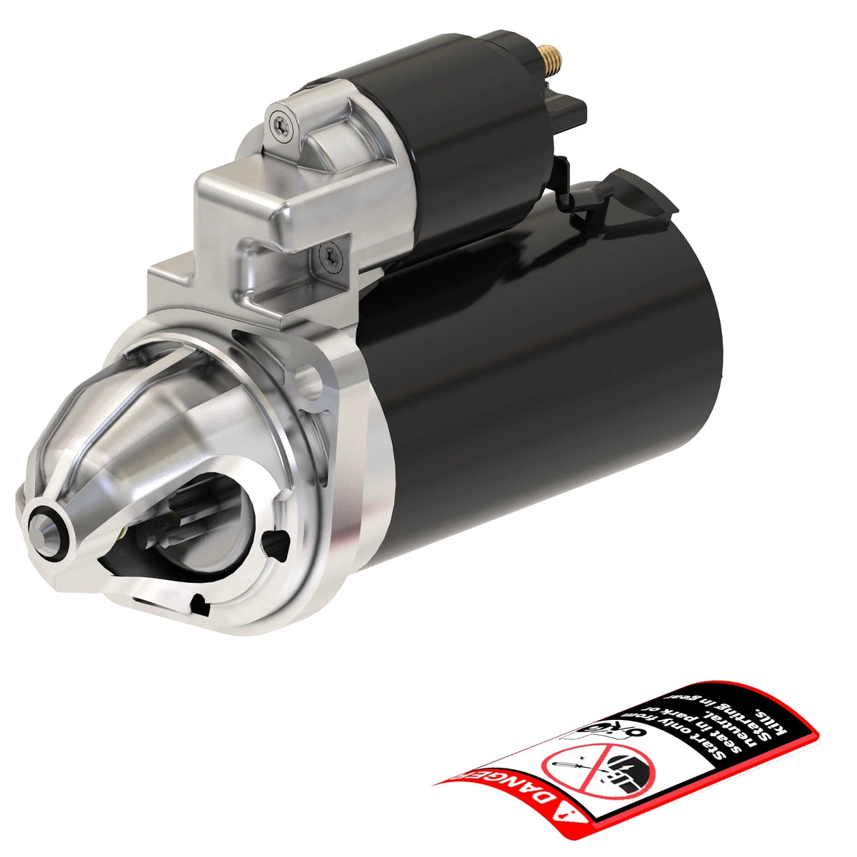 RE540304: Fits John Deere RE540304 Starter Motor, 12 Volts, 2.2 kW – Genuine OEM