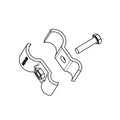 RE541977: Fits John Deere RE541977 Clamp Kit – Genuine OEM