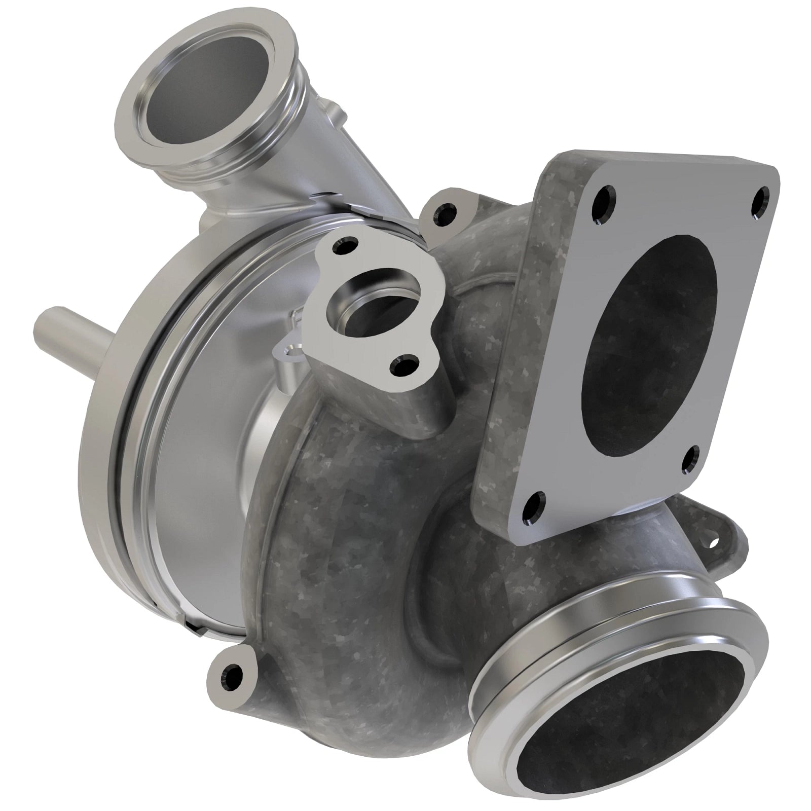 RE542384: Fits John Deere RE542384 Low Pressure Turbocharger – Genuine OEM