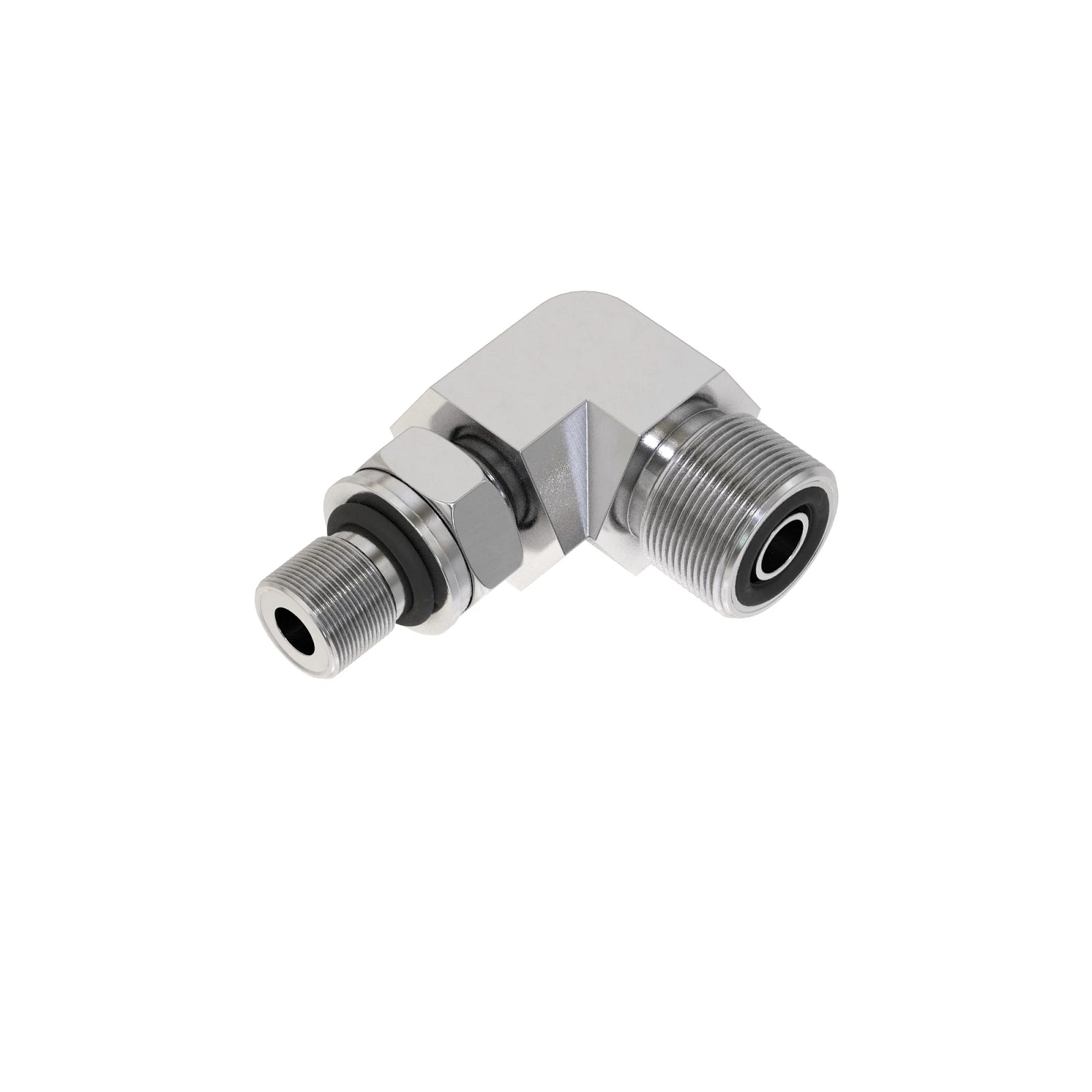RE551481: Fits John Deere RE551481 90 Degree Adjustable Stud Elbow Fitting – Genuine OEM
