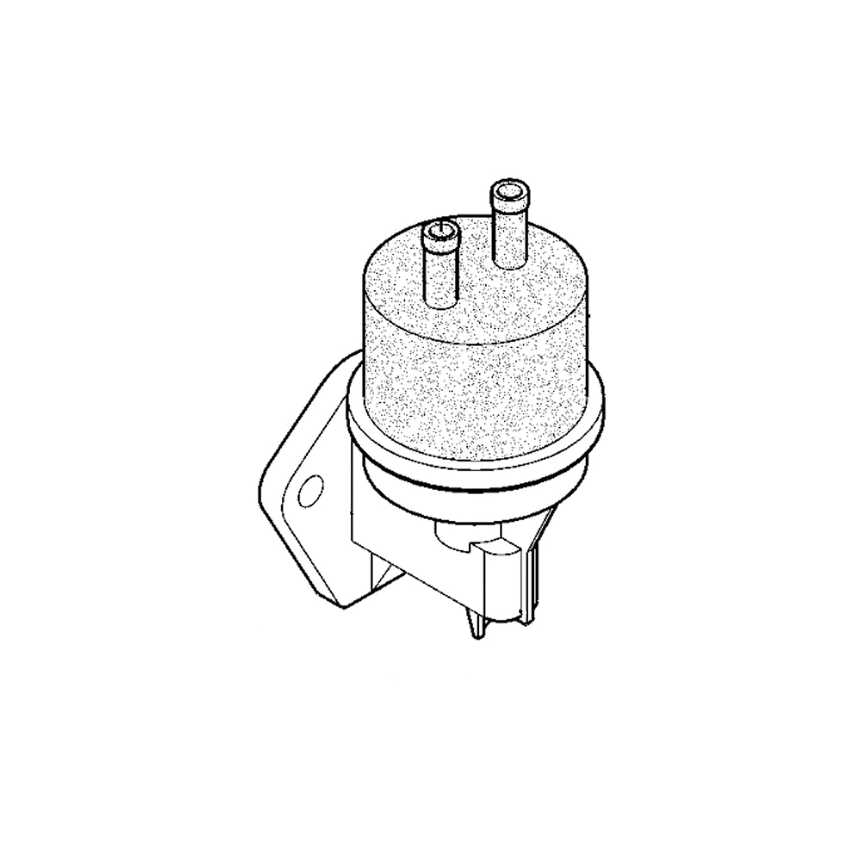 RE55390: Fits John Deere RE55390 Fuel Pump – Genuine OEM