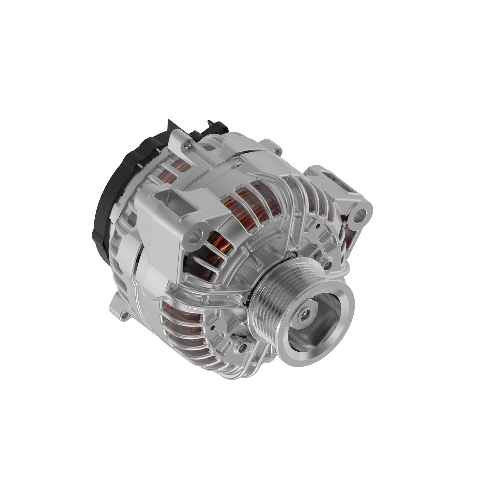 RE554472: Fits John Deere RE554472 Internal Fan Alternator 12 Volts, 200 Amp – Genuine OEM