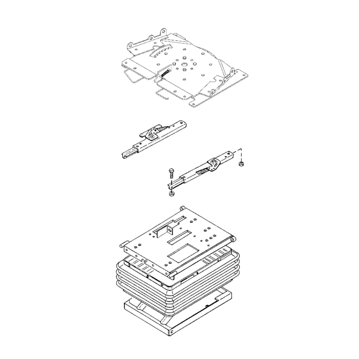 RE559310: Fits John Deere RE559310 Seat Suspension – Genuine OEM