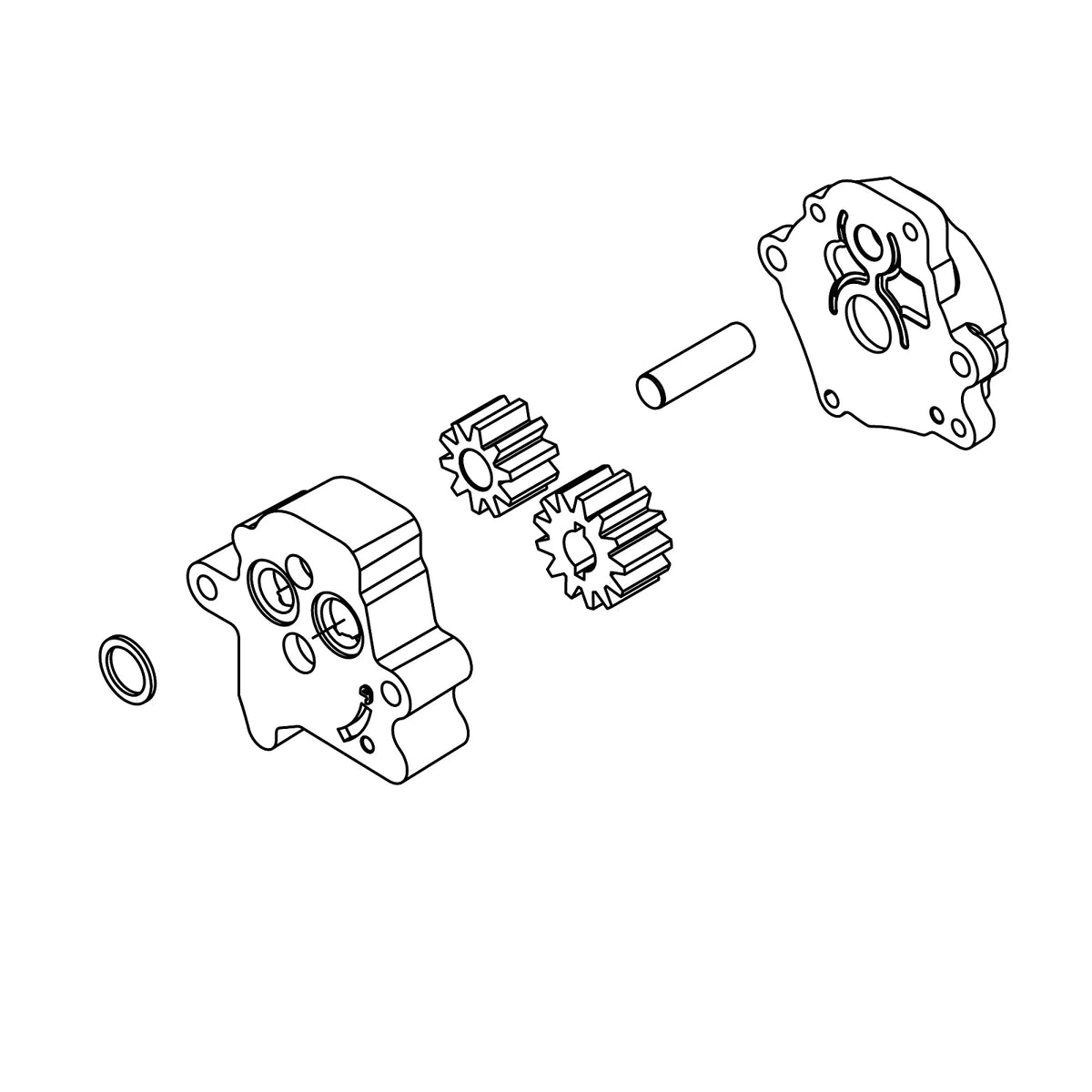 RE561126: Fits John Deere RE561126 Transmission Oil Pump Kit – Genuine OEM