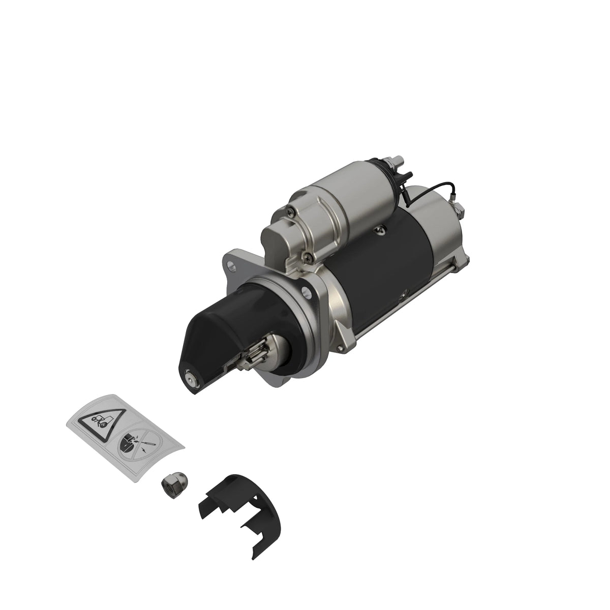 RE564633: Fits John Deere RE564633 Starter Motor Kit, 24 Volts, 4 kW – Genuine OEM