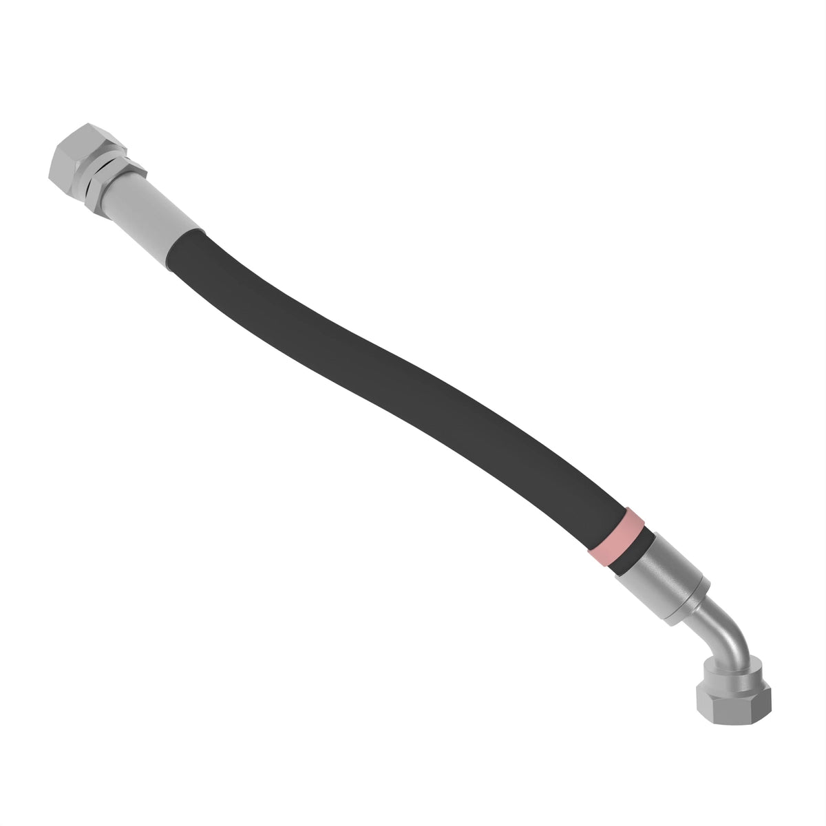 RE566318: Fits John Deere RE566318 Steering Valve Supply Hydraulic Hose – Genuine OEM