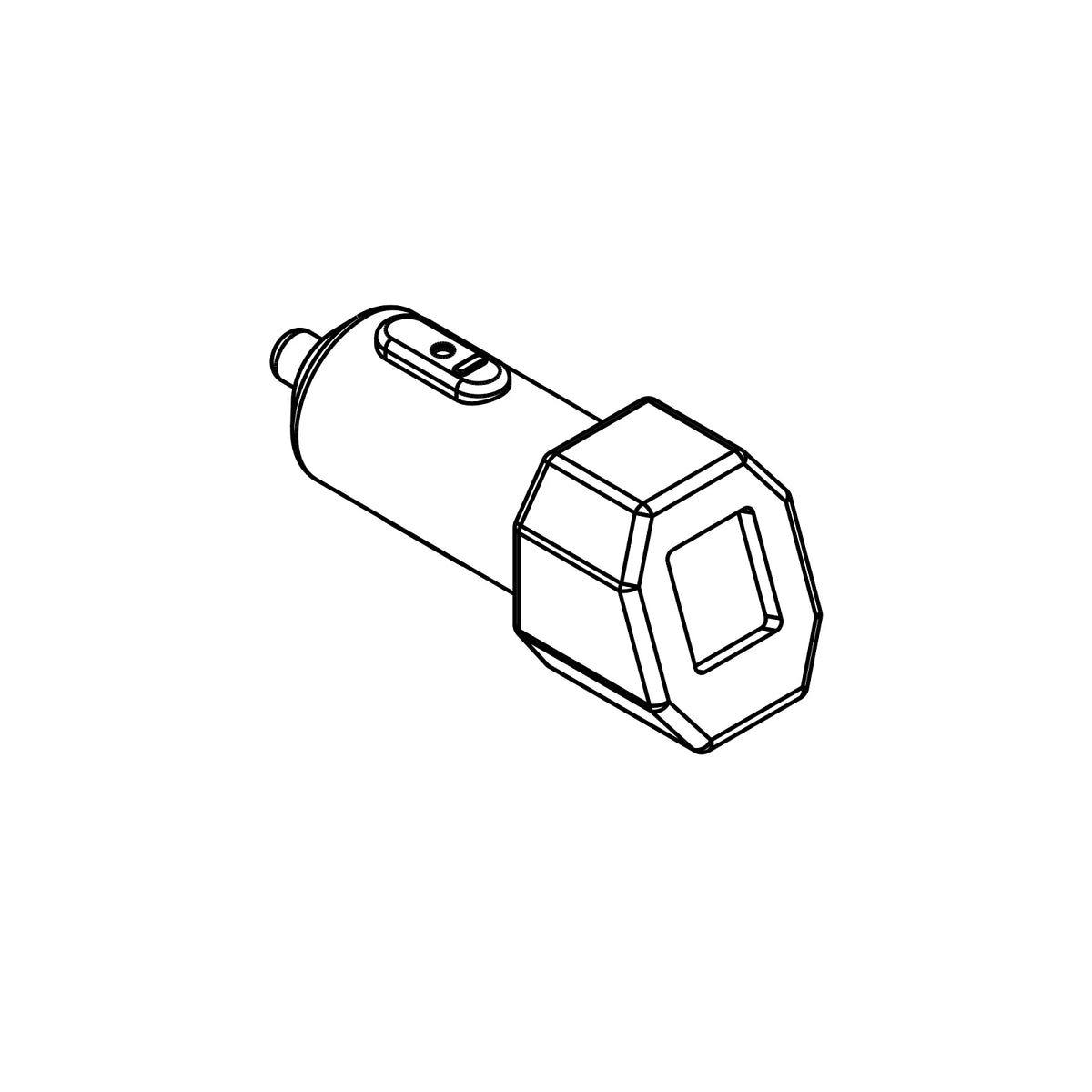 RE566705: Fits John Deere RE566705 USB Cell Phone and Battery Charger – Genuine OEM