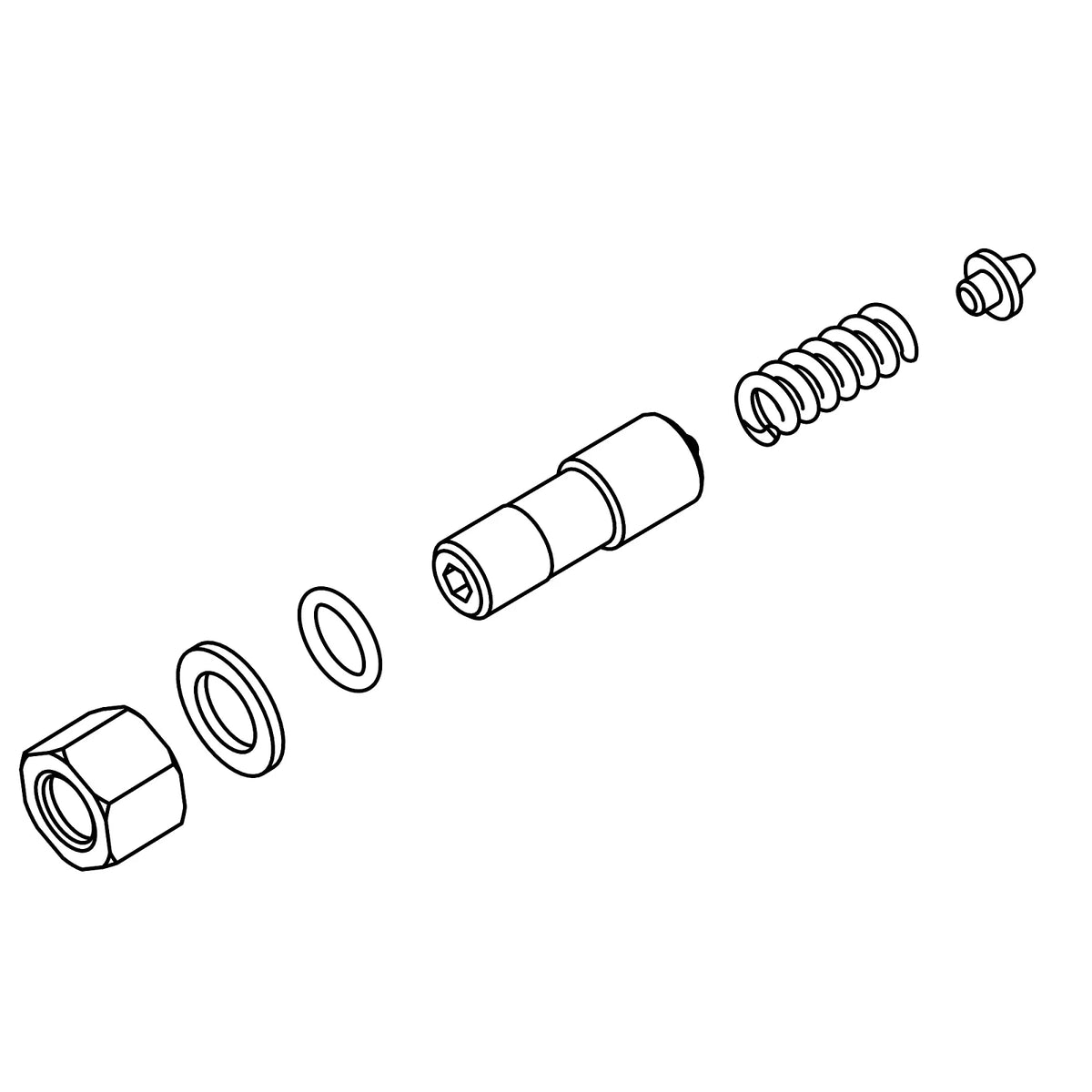 RE570188: Fits John Deere RE570188 Pressure Relief Valve – Genuine OEM