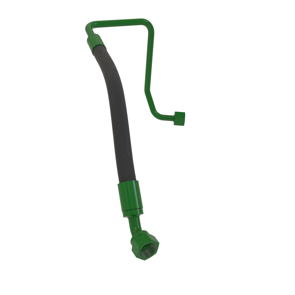 RE571336: Fits John Deere RE571336 Cab Suspension RH Lower Oil Line – Genuine OEM