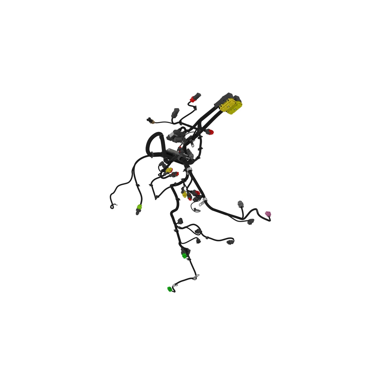 RE571745: Fits John Deere RE571745 Final Tier 4 Engine Wiring Harness – Genuine OEM
