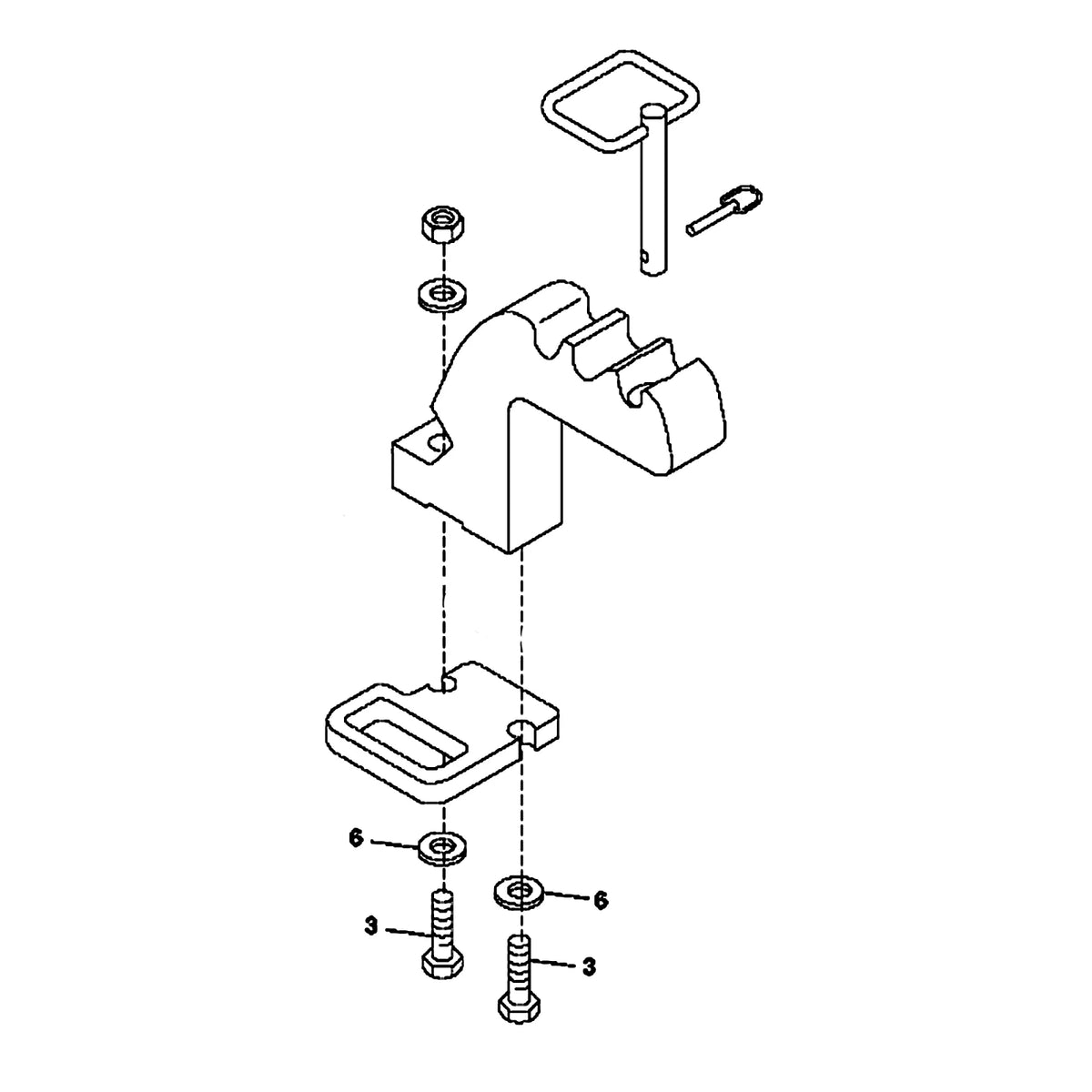 RE575227: Fits John Deere RE575227 Clevis, Category 3 – Genuine OEM