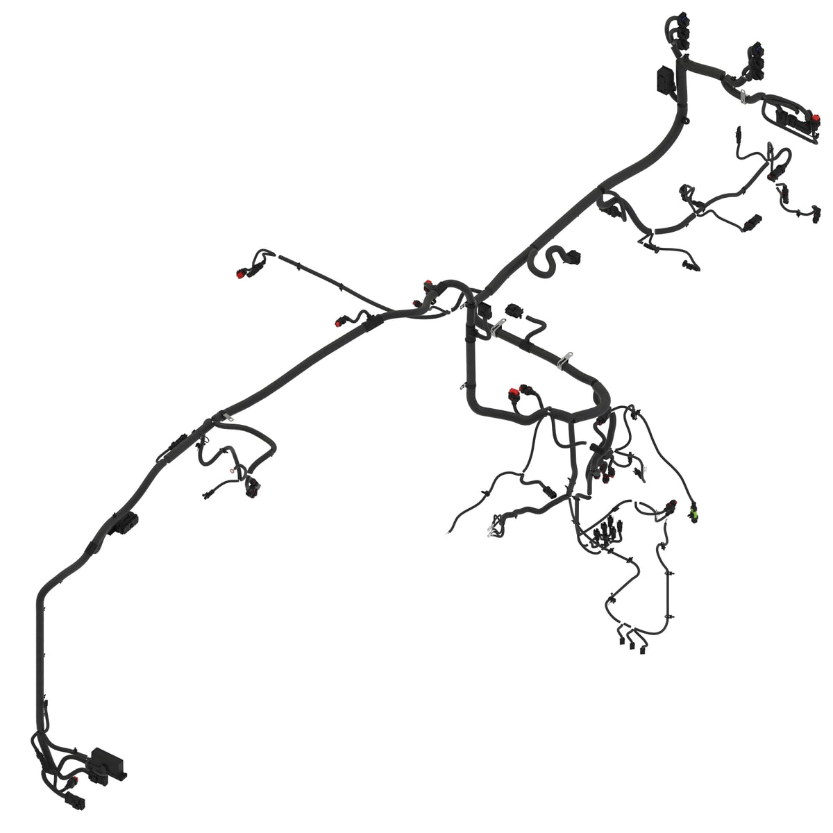 RE576488: Fits John Deere RE576488 ACS™ Chassis Wiring Harness with Backup Pump and Front Hitch, FT4 – Genuine OEM