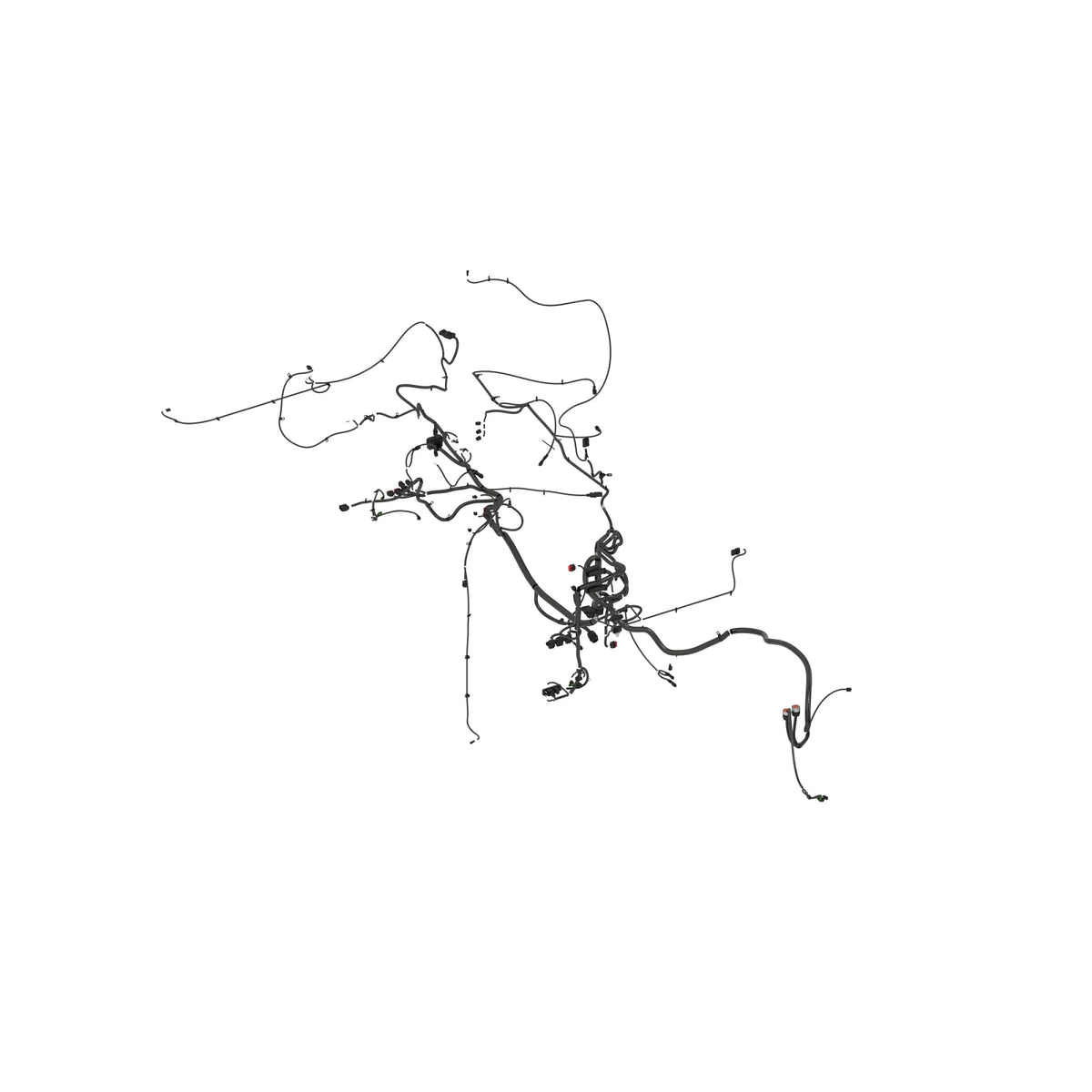 RE577022: Fits John Deere RE577022 Final Tier 4 Chassis Wiring Harness – Genuine OEM