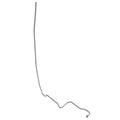 RE579566: Fits John Deere RE579566 Cab Suspension Coolant Return Line – Genuine OEM