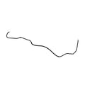 RE580385: Fits John Deere RE580385 Battery Cable, Length 4377 mm – Genuine OEM