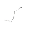 RE580479: Fits John Deere RE580479 Front Brake Pressure Oil Line – Genuine OEM