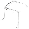 RE583696: Fits John Deere RE583696 Roof Wiring Harness – Genuine OEM