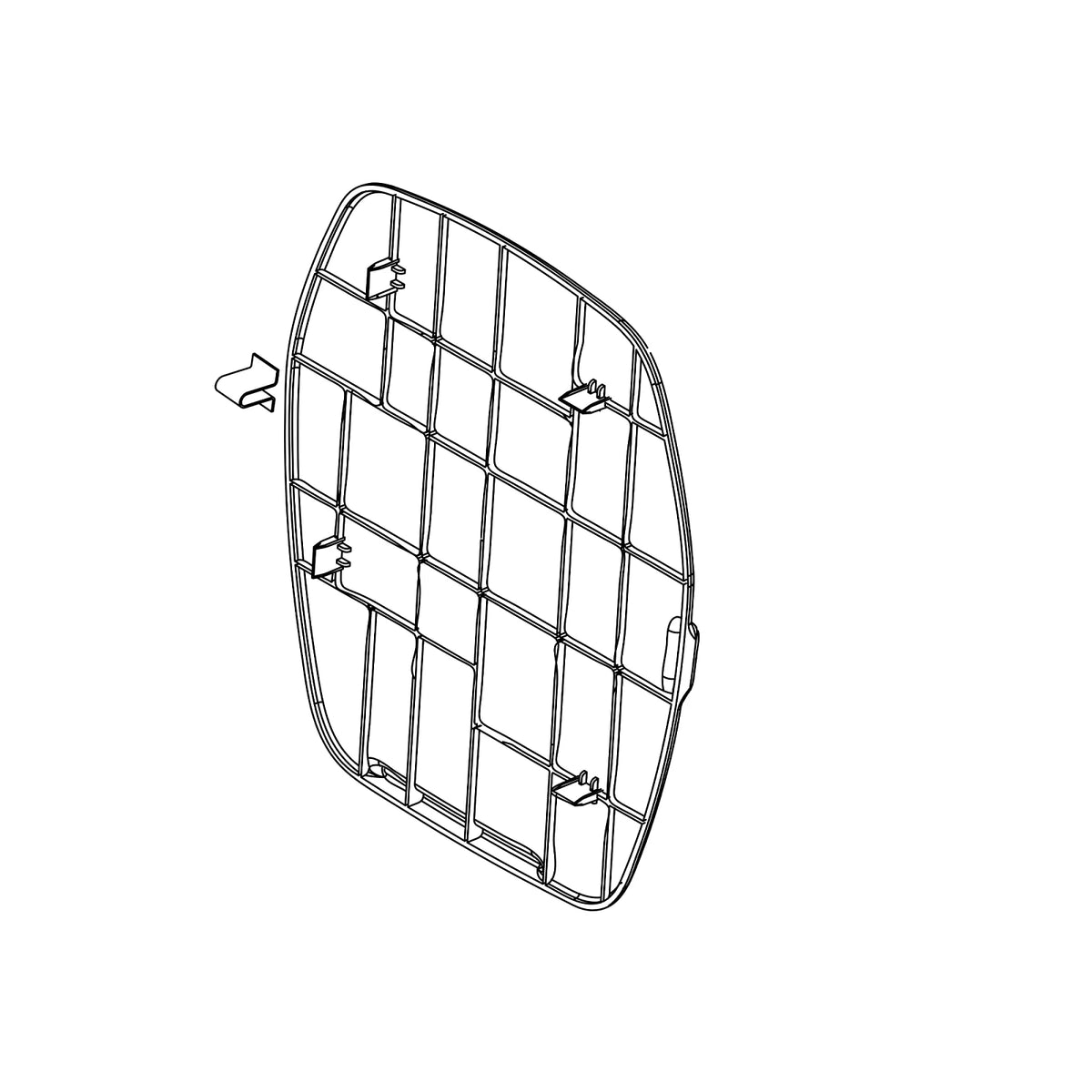 RE583987: Fits John Deere RE583987 Back Cover Seat Kit – Genuine OEM
