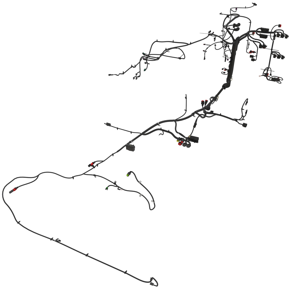 RE584669: Fits John Deere RE584669 Chassis Wiring Harness – Genuine OEM