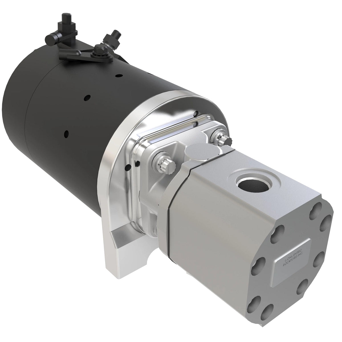 RE587113: Fits John Deere RE587113 Steering Hydraulic External Gear Pump – Genuine OEM