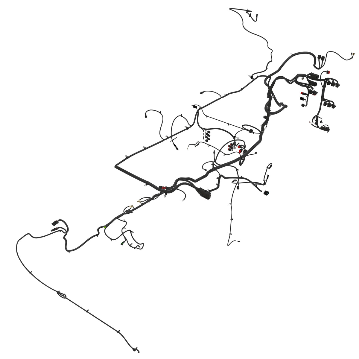 RE587317: Fits John Deere RE587317 Chassis Wiring Harness with ACS™ and Backup Pump – Genuine OEM