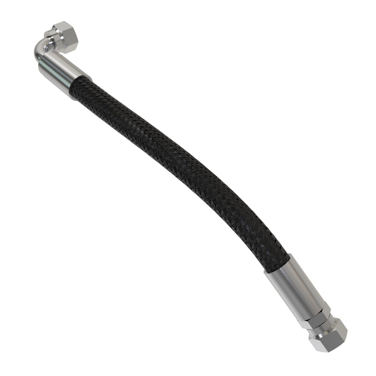 RE587474: Fits John Deere RE587474 Steering Motor to Loop Cut-Off Hydraulic Hose – Genuine OEM