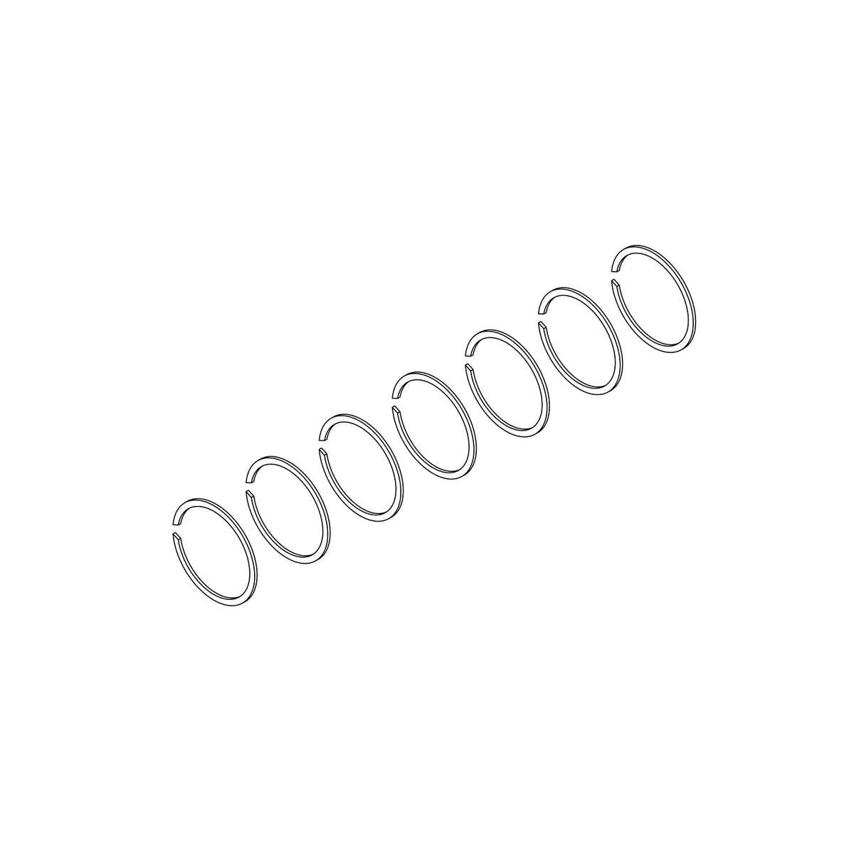 RE587520: Fits John Deere RE587520 Snap Ring – Genuine OEM