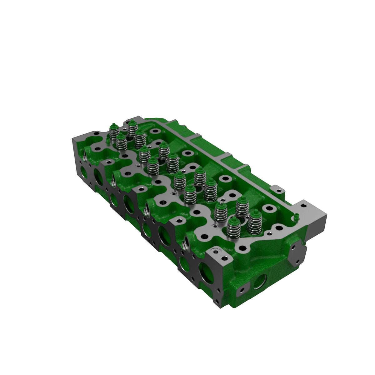 RE588247: Fits John Deere RE588247 Cylinder Head with Valves – Genuine OEM