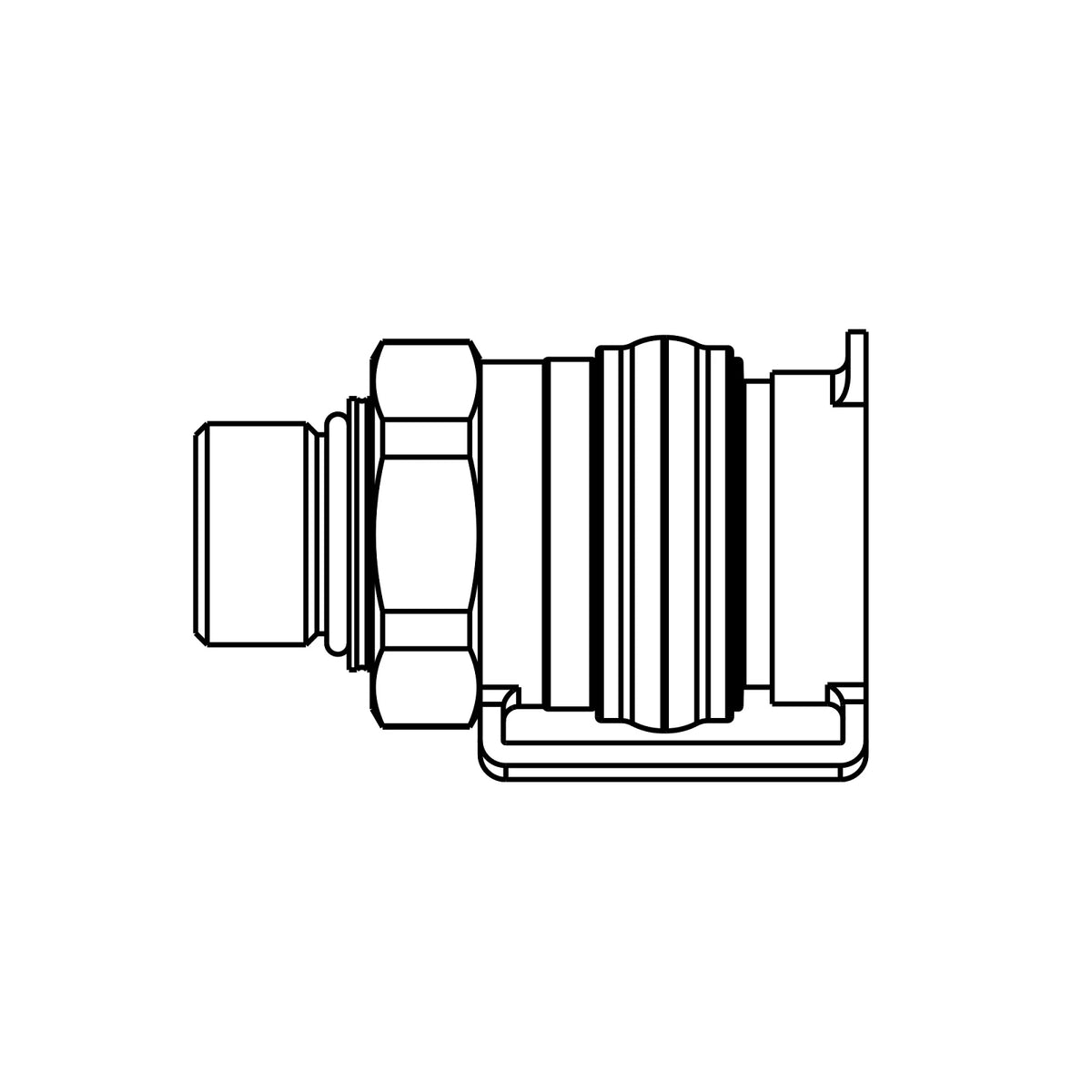 RE590892: Fits John Deere RE590892 Quick Coupler Kit Power Beyond Coupler Cap and Dust Cove – Genuine OEM