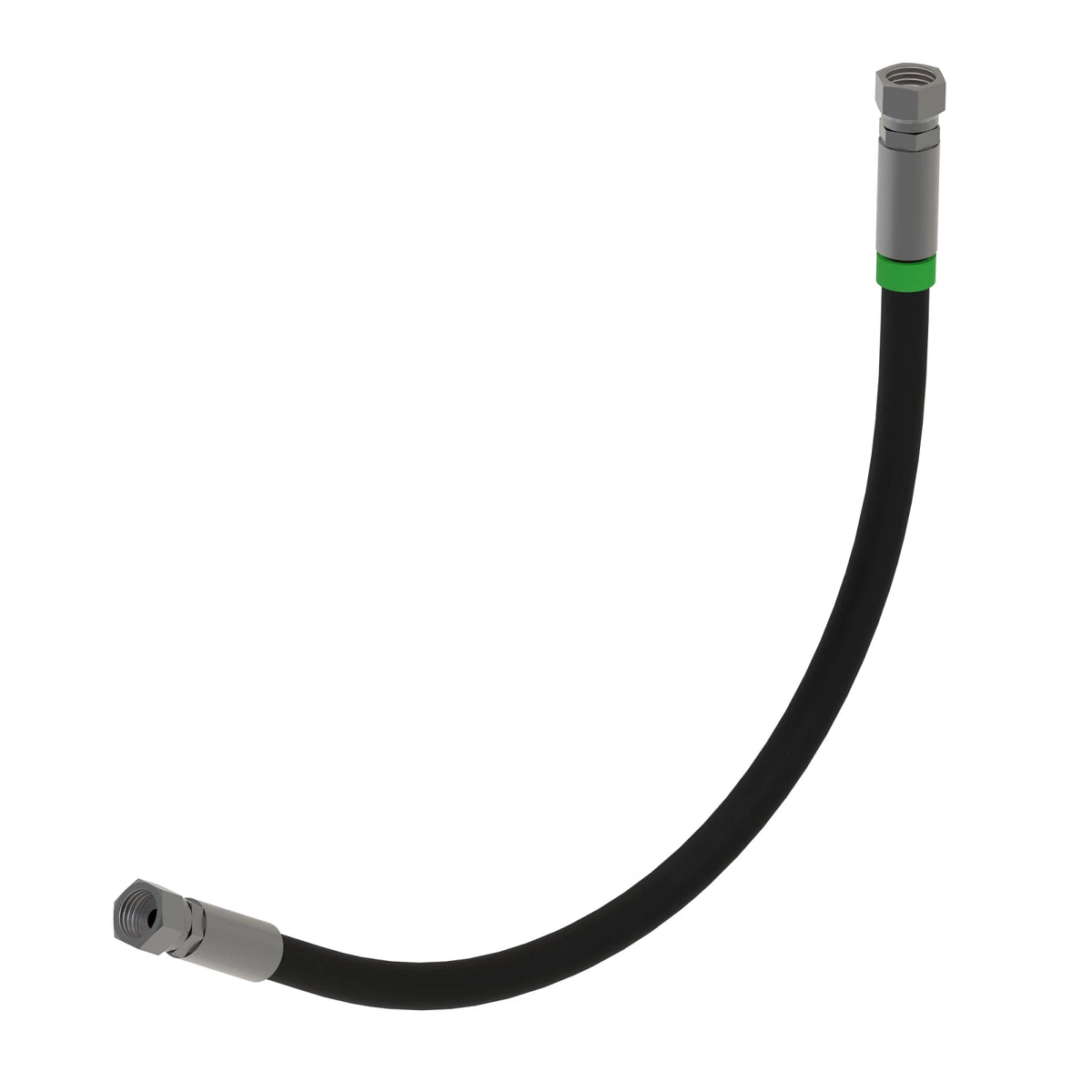 RE594423: Fits John Deere RE594423 Brake or Steering Load Sense Hydraulic Hose – Genuine OEM
