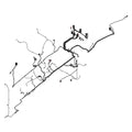 RE595011: Fits John Deere RE595011 Chassis Wiring Harness with ACS™ and Backup Pump – Genuine OEM