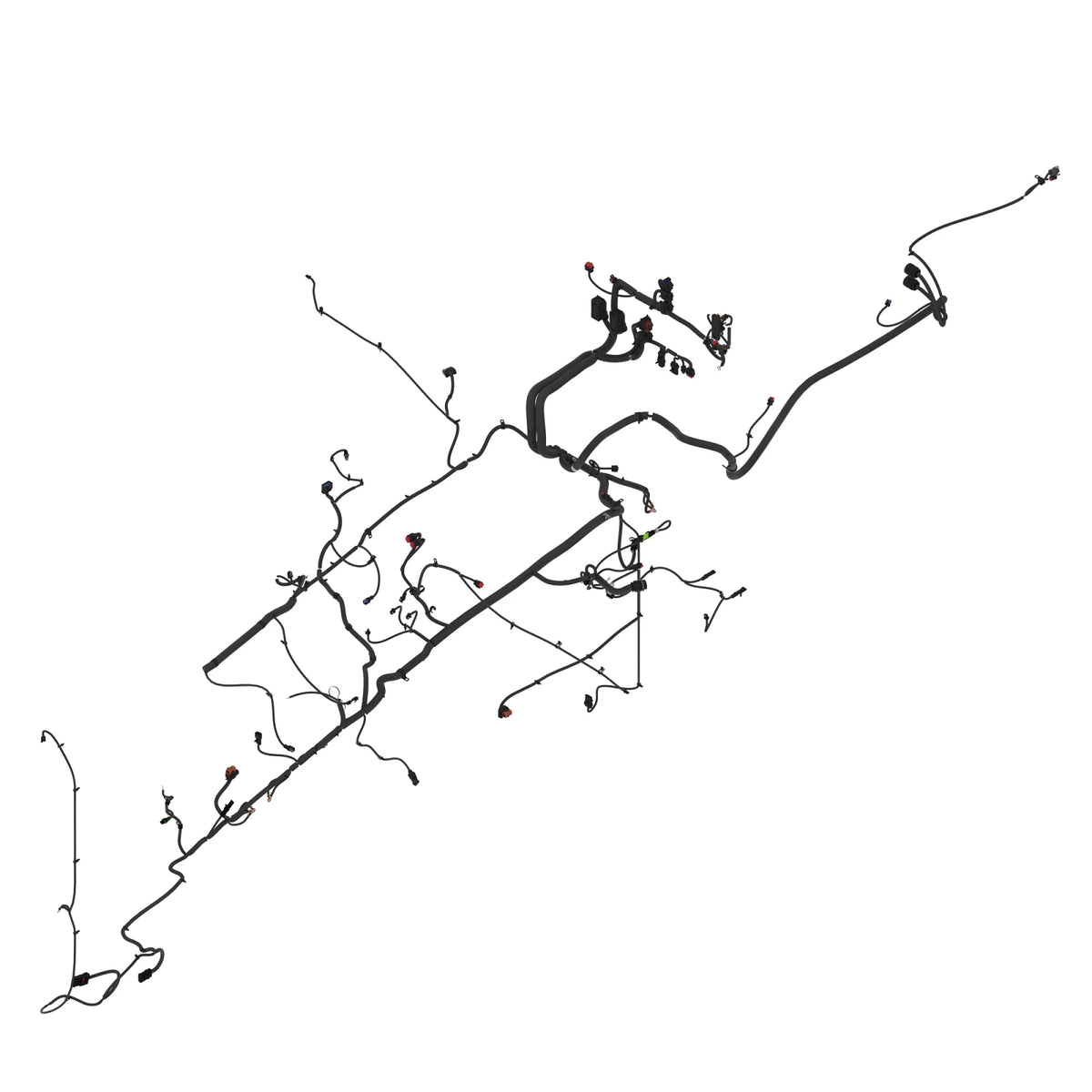 RE595014: Fits John Deere RE595014 Chassis Wiring Harness with AutoTrac™ and Backup Pump, 13.5 Liter, FT4 Engine – Genuine OEM