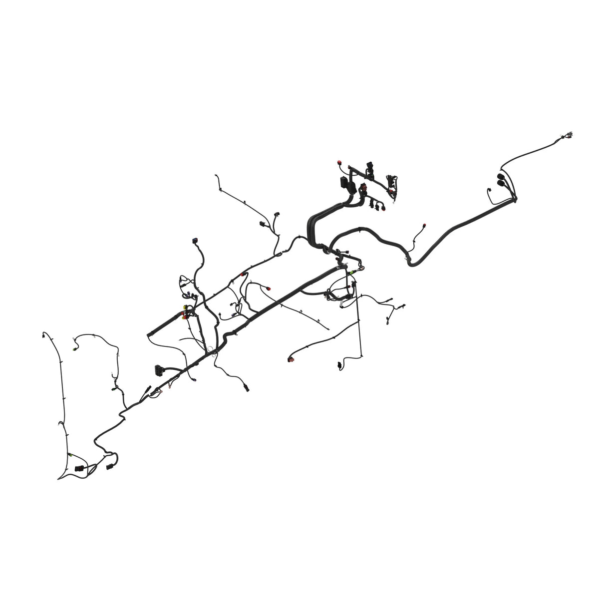 RE595017: Fits John Deere RE595017 Chassis Wiring Harness with AutoTrac™ and Backup Pump, 13.5 Liter, FT4 Engine – Genuine OEM