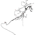 RE595024: Fits John Deere RE595024 Chassis Wiring Harness – Genuine OEM