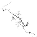 RE595199: Fits John Deere RE595199 Chassis Wiring Harness – Genuine OEM