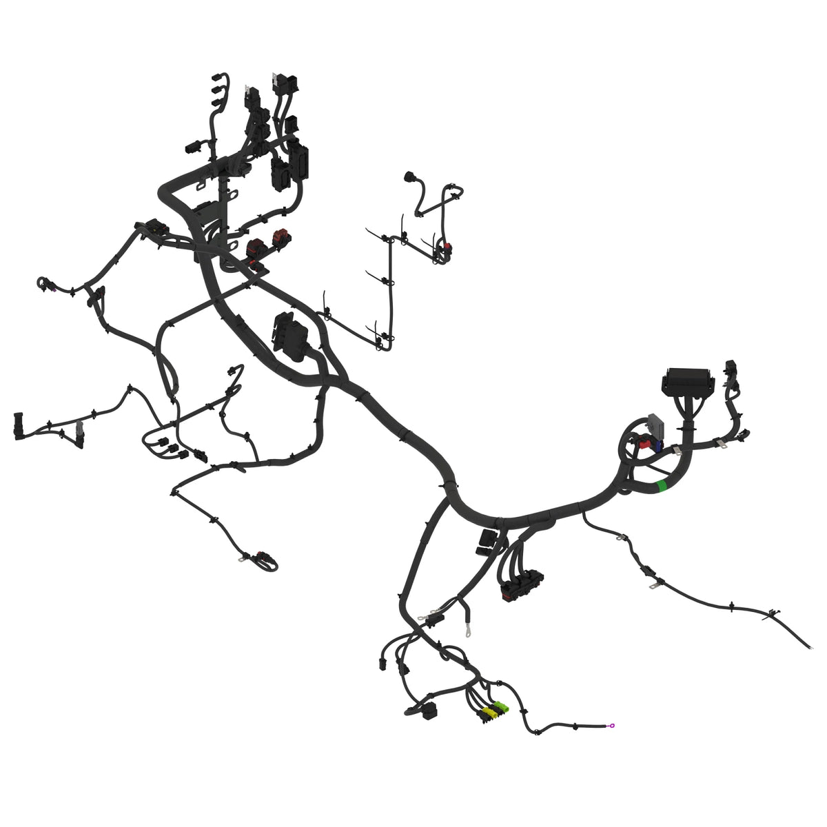 RE598187: Fits John Deere RE598187 Chassis Wiring Harness – Genuine OEM