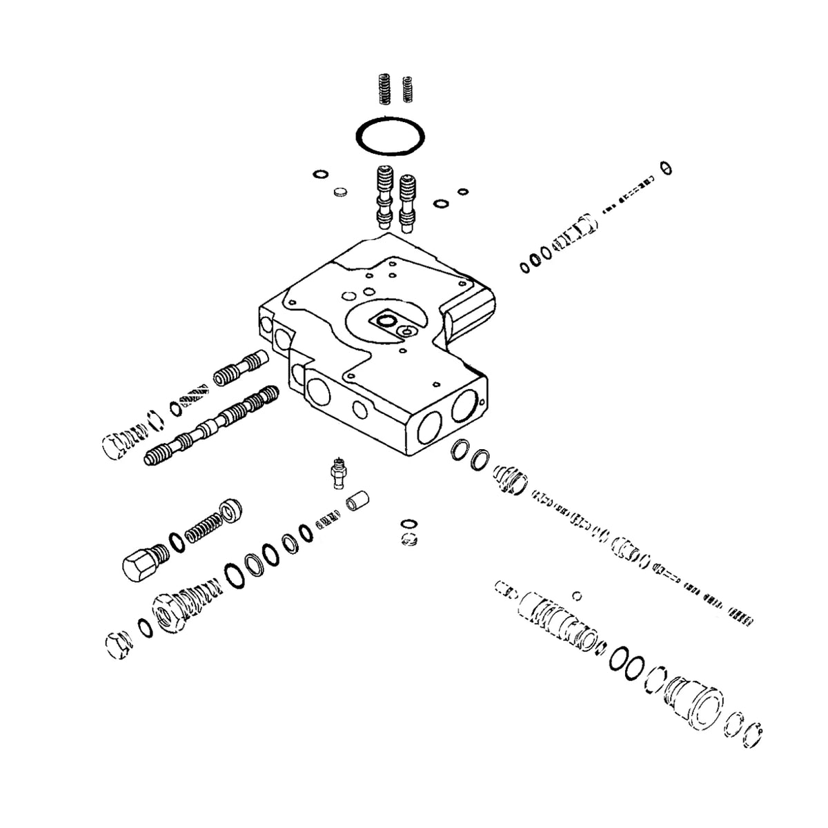 RE60892: Fits John Deere RE60892 Selective Control Valve Overhaul Kit – Genuine OEM