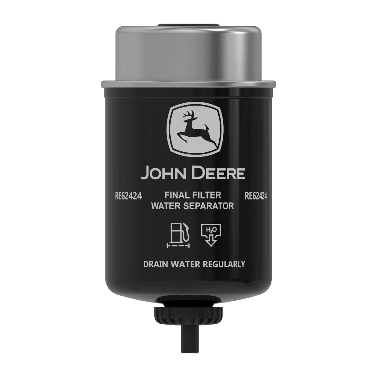 RE62424: Fits John Deere RE62424 Primary Fuel Filter – Genuine OEM