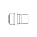 RE63738: Fits John Deere RE63738 Hydraulic Quick Connect Coupler – Genuine OEM