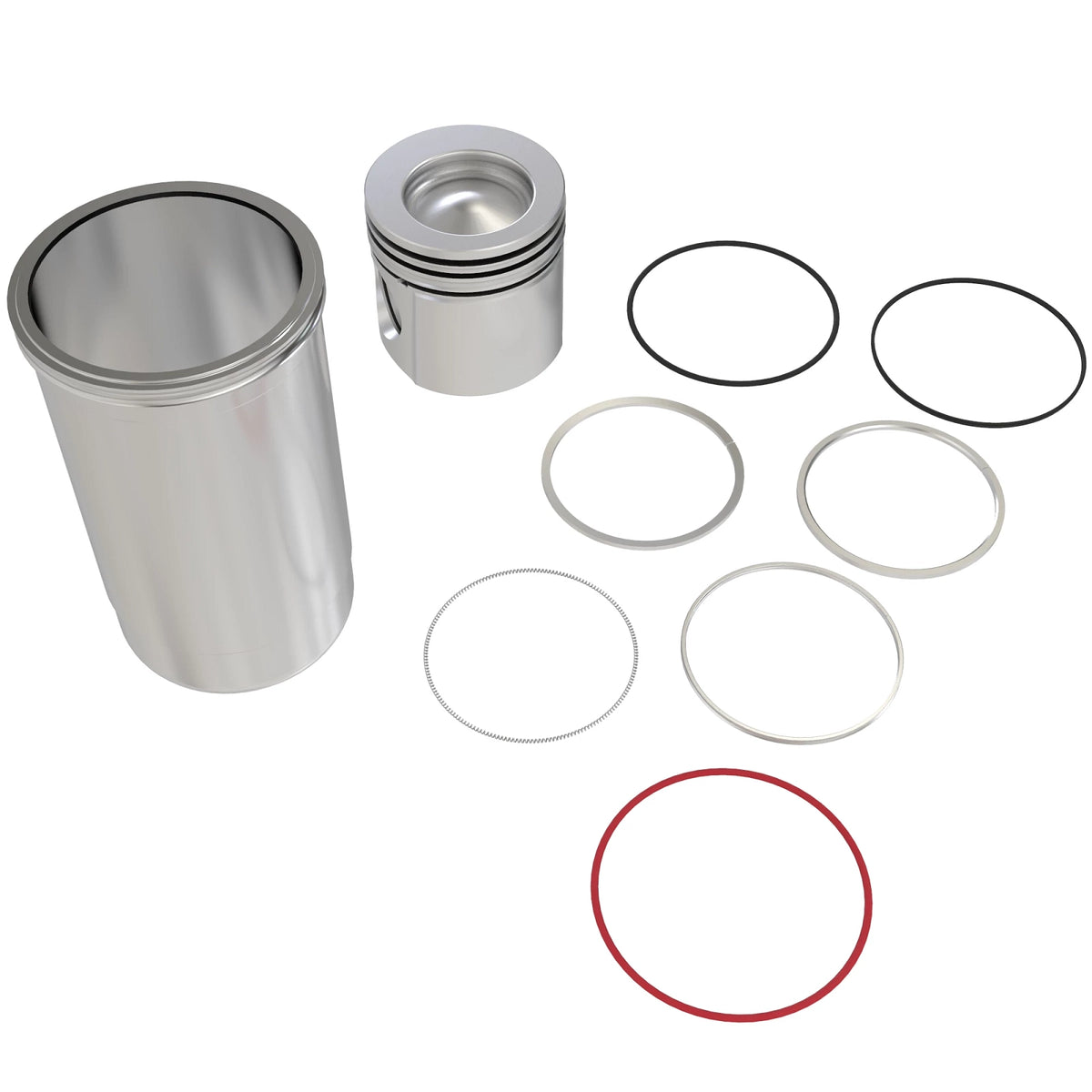 RE64509: Fits John Deere RE64509 Piston Liner Kit – Genuine OEM