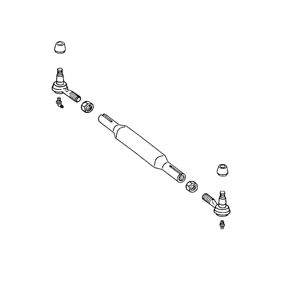 RE66620: Fits John Deere RE66620 MFWD Tie Rod Assembly – Genuine OEM