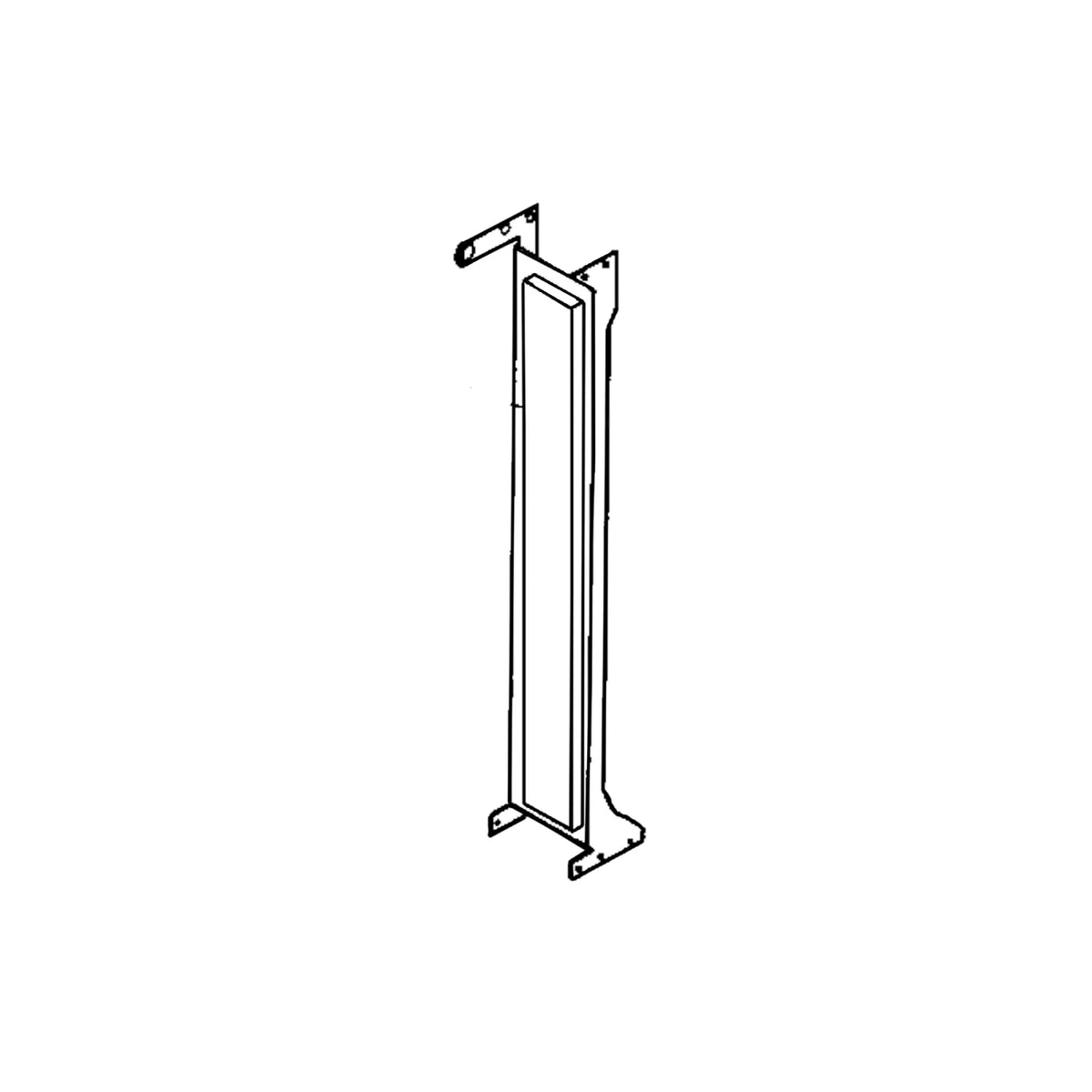 RE70715: Fits John Deere RE70715 Radiator Channel – Genuine OEM