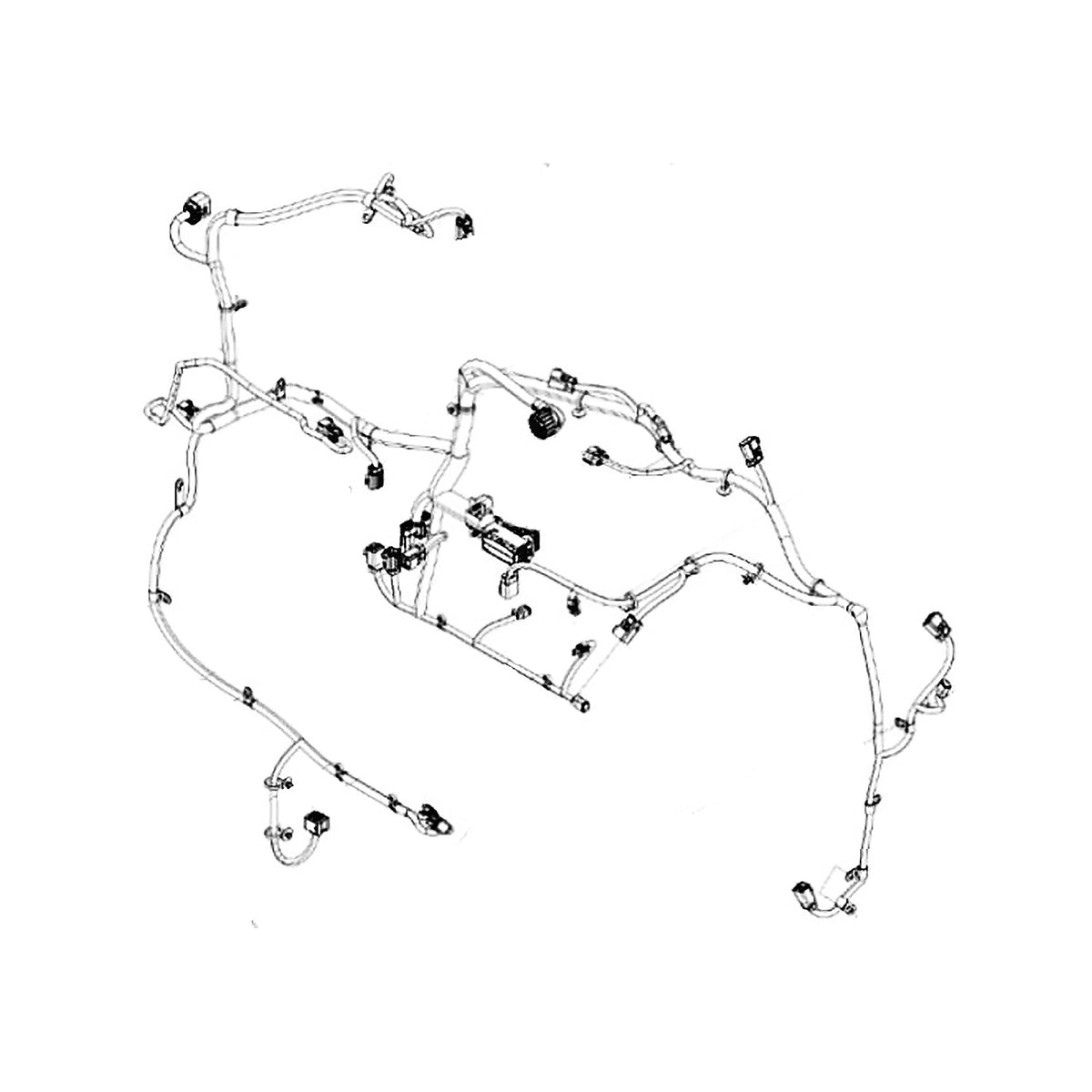 REC316429100: Fits John Deere REC316429100 Engine Wiring Harness Repair Wire Assembly – Genuine OEM